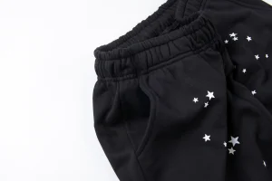 Sp5der Midnight Heart Script Graphic Sweatpants9