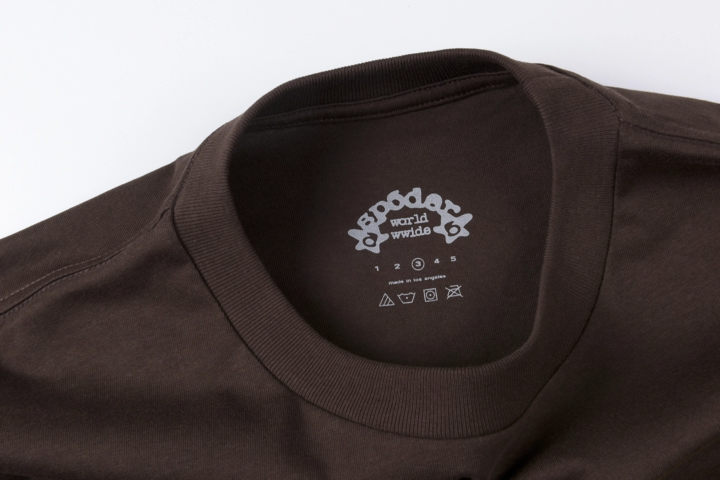 Sp5der Mocha Goldweb Graphic T-shirt8