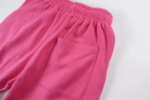 Sp5der Pink Star Logo Graphic Sweatpants8