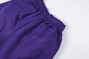 Sp5der Purple Star Logo Graphic Shorts9