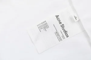 Acne Studios Vintage Bow Graphic Shirt Wash label