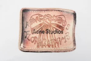 Acne Studios Vintage Bow Graphic Shirt Front Print