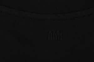 Ami Paris Big Heart Logo Embroidered Cotton T-Shirt5.jpeg