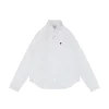 Ami Paris Heart Logo Oxford Shirt