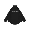 Blcg Rhinestone Logo Back Oversized Shirt (Black/White)