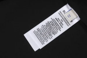 Burberry Gradient Check Equestrian Knight T-Shirt Black Wash label