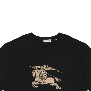 Burberry Gradient Check Equestrian Knight T-Shirt