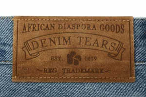 Denim Tears Cotton Wreath Selvedge Denim Jeans Blue