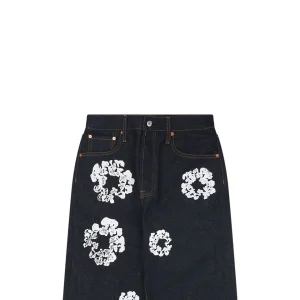 Denim Tears Cotton Wreath Selvedge Denim Jeans Black