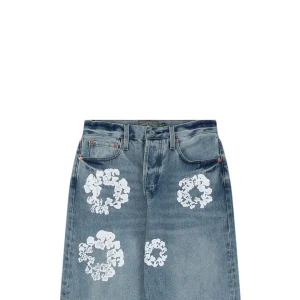 Denim Tears Cotton Wreath Selvedge Denim Jeans Blue