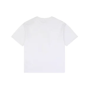 Fendi FF Logo Graphic T-Shirt White Back view