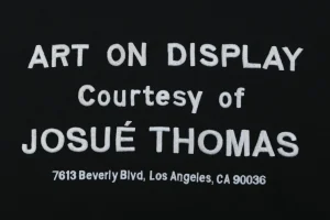 Gallery Dept Leather Patch Logo Oversized Hoodie Back Print