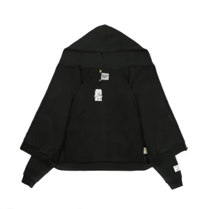 Gallery Dept Vintage Washed Logo Zip-Up Hoodie Lining