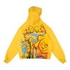 Glo Gang Yellow Graffiti “Old Way” Graphic Hoodie