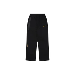 Nike x Nocta Tech Fleece Silicone Logo Sweatpants Black Front view