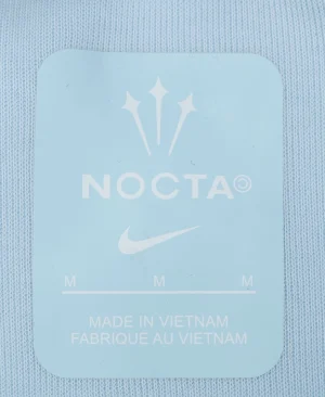 Nike x Nocta Tech Fleece Silicone Logo Sweatpants Blue Brand label