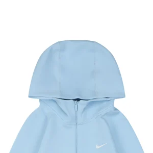 Nike x Nocta Tech Fleece Silicone Logo Zip Hoodie Blue