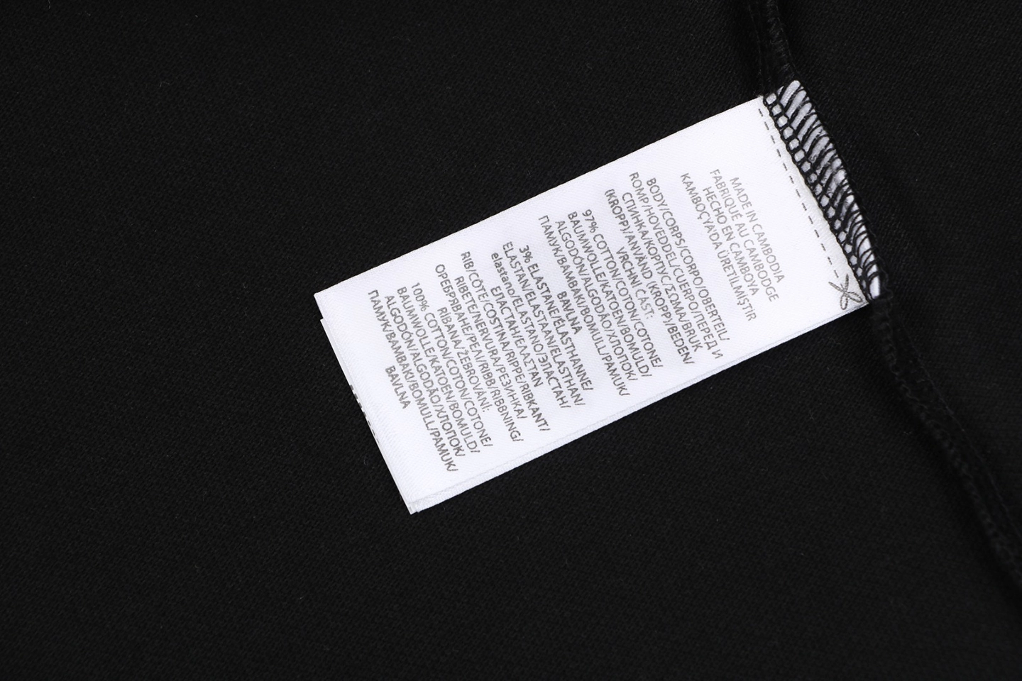 Ralph Lauren Classic Pony Embroidered Polo T-Shirt Wash label