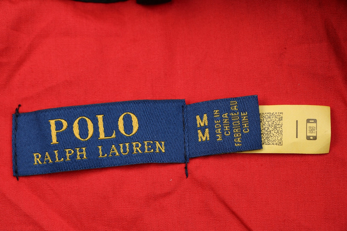 Ralph Lauren Polo Pony Logo Harrington Jacket Brand label