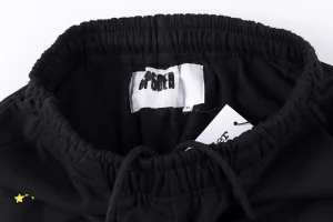 Sp5der Black Flame Logo Graphic Sweatpants10