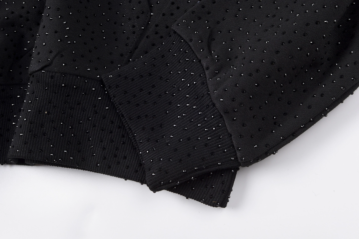 Sp5der Black Mesh Logo Hoodie3