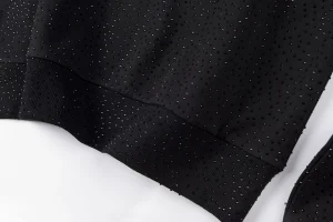 Sp5der Black Mesh Logo Hoodie7