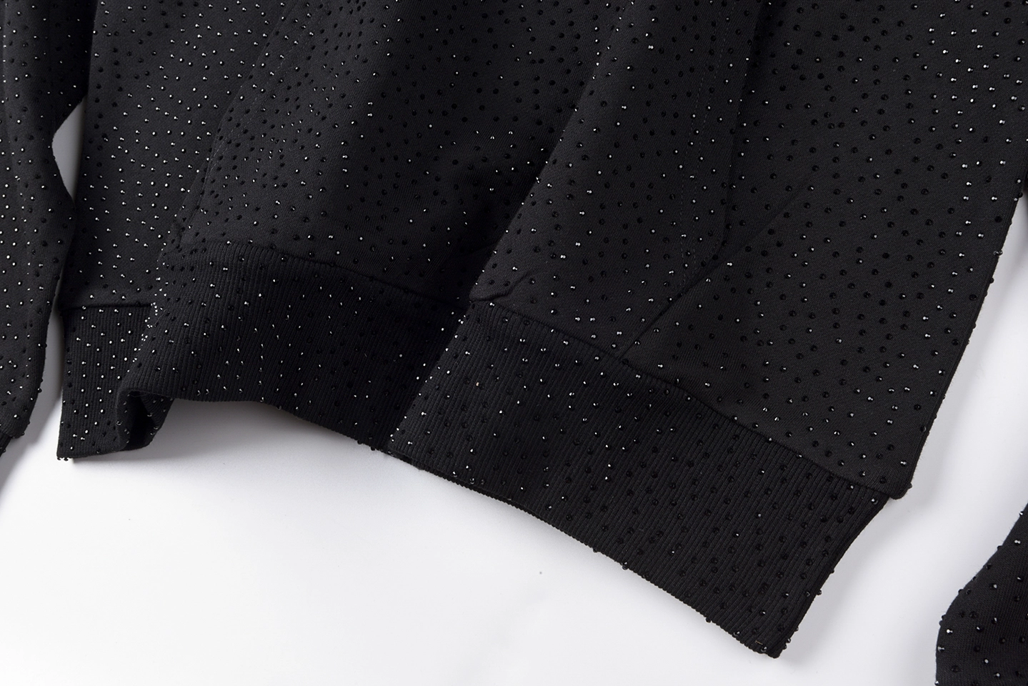 Sp5der Black Mesh Logo Hoodie9