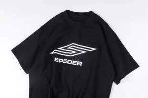 Sp5der Black SP5DER Logo T-Shirt2