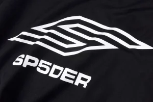 Sp5der Black SP5DER Logo T-Shirt8