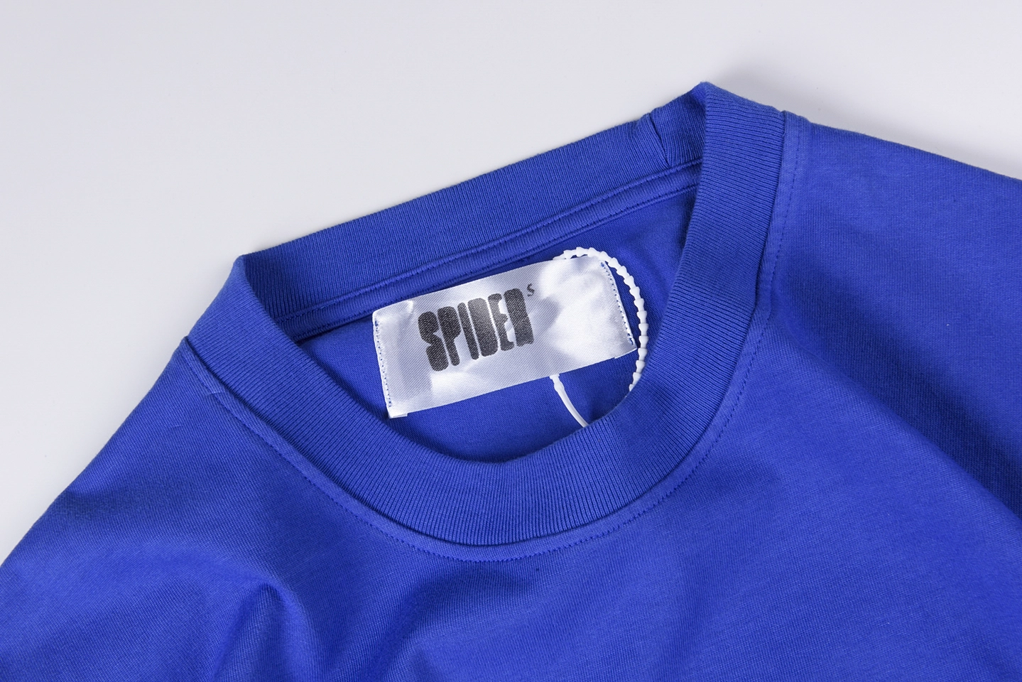 Sp5der Blue Red & Yellow Web Graphic T-Shirt3