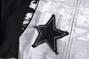 Sp5der “Future Core” Contrast Zip Hoodie6