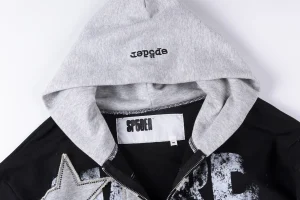 Sp5der “Future Core” Contrast Zip Hoodie9