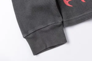 Sp5der Grey Red Spider Web Graphic Shirt10