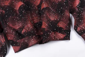 Sp5der Red Black All-Over Print Zip Hoodie7