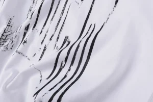 Sp5der White Distressed Arc Logo Graphic T-Shirt10