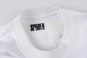 Sp5der White Spray Logo Shirt1