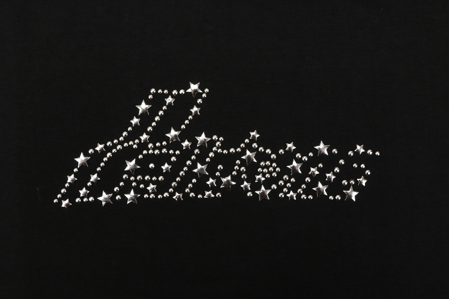 We11done Cross Chain Logo Graphic T-Shirt Black Brand