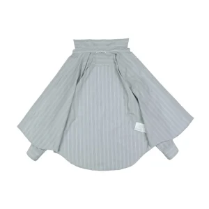 Acne Studios Precision Stripe Matching Oversized Cotton Shirt Lining