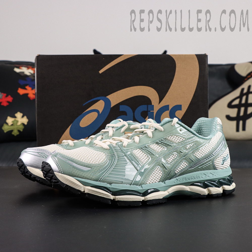 Kith x ASICS Gel Kayano 12.1 'Cream Sage'