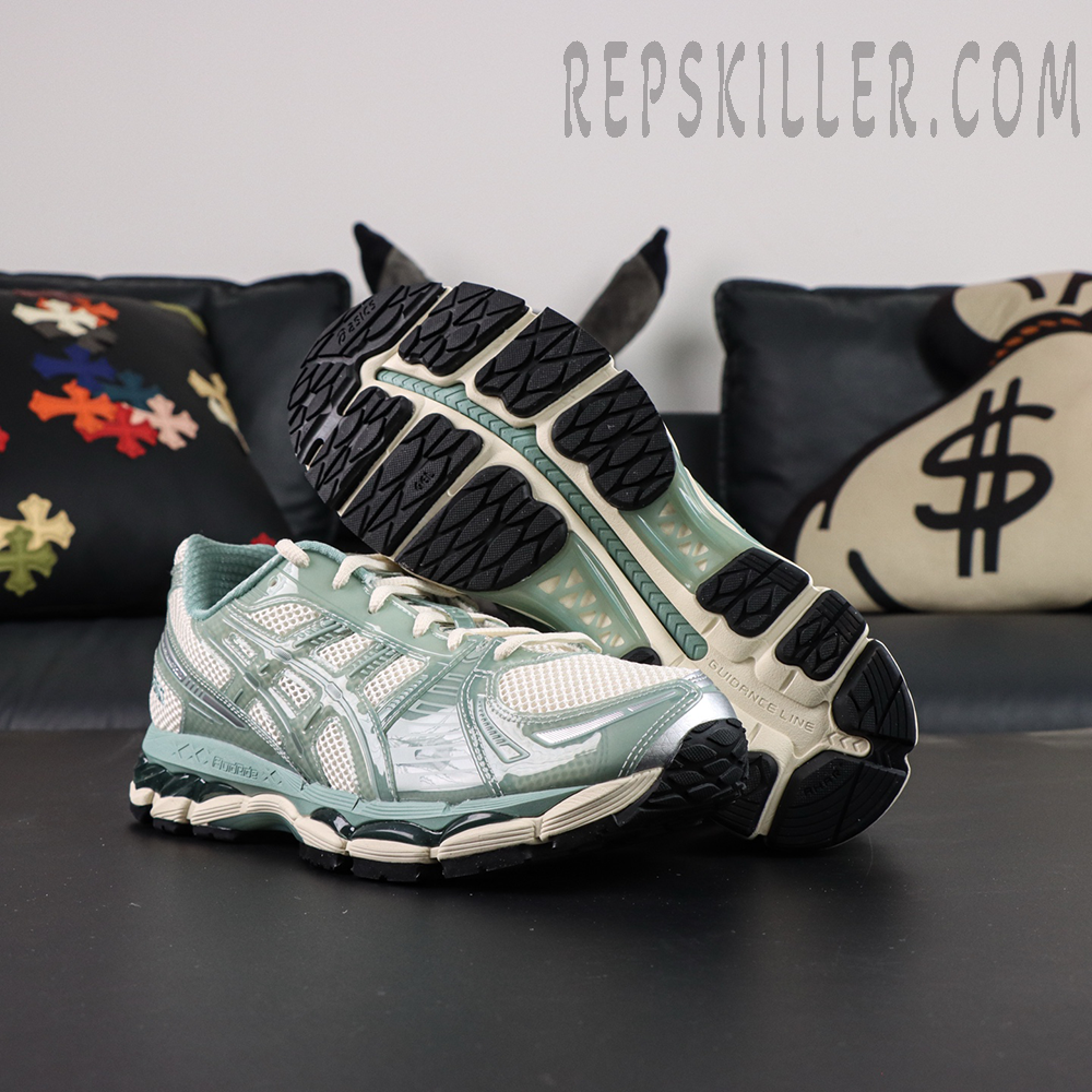 Kith x ASICS Gel Kayano 12.1 'Cream Sage'