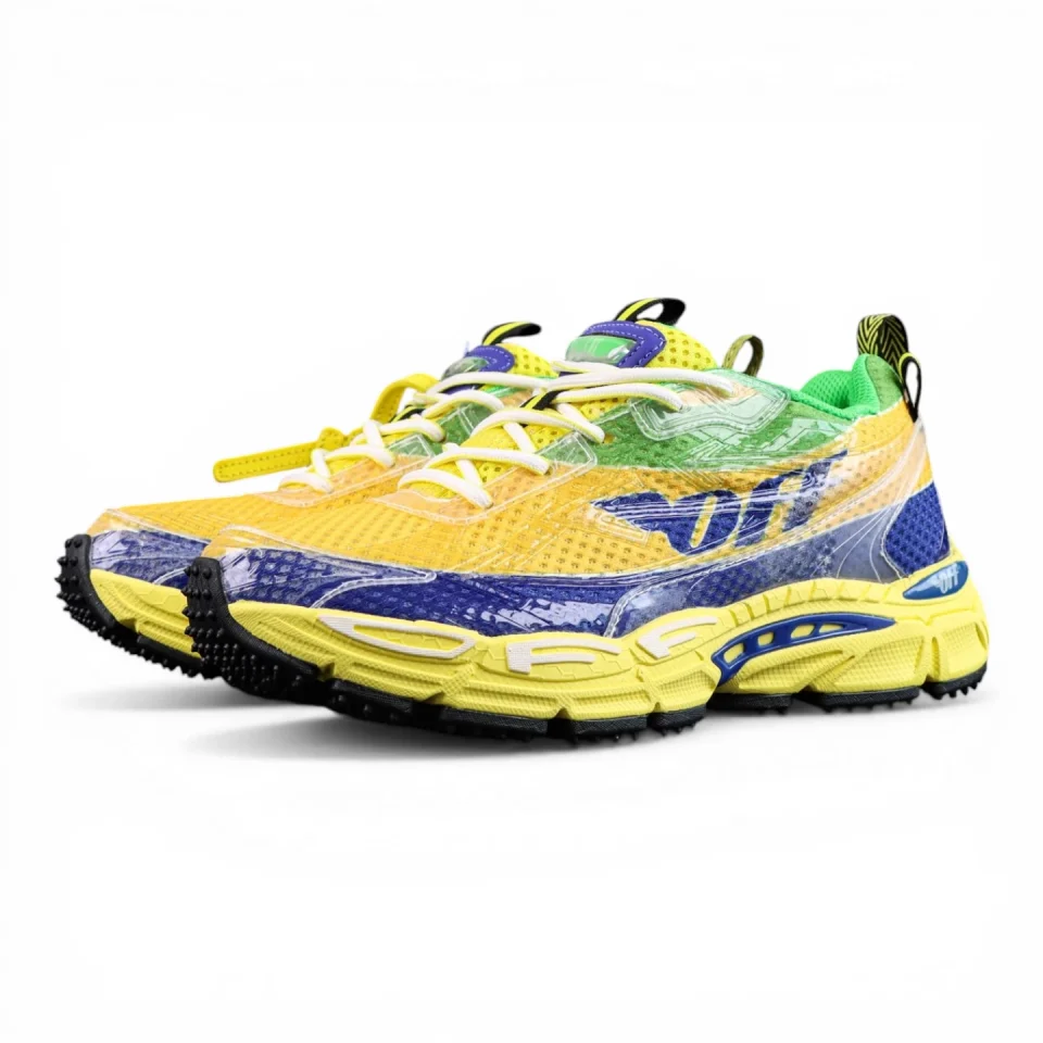 Off-White Be Right Back 'Formula 1 Yellow Blue'