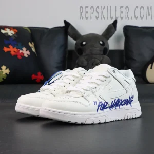 Off-White Out of Office Low 'For Walking - White Blue White Sole'