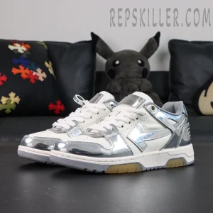 Off-White Out of Office 'Mirror Silver'