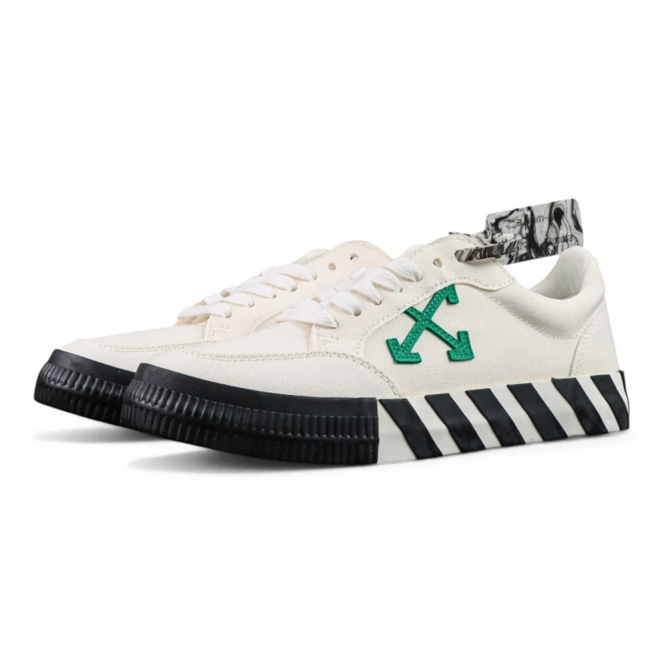 Off-White Vulc Low 'White Green'
